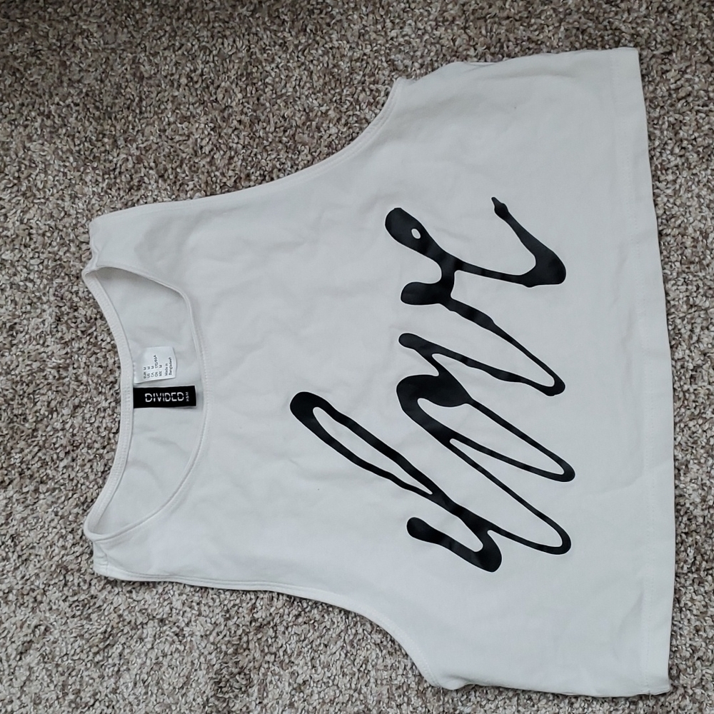 LOVE crop top